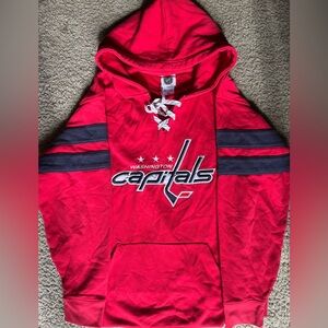 NHL Washington Capitals Fleece Hoodie, size Large